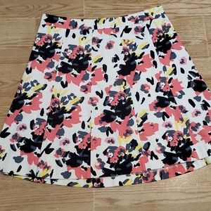 Lane Bryant floral skirt  size 16
